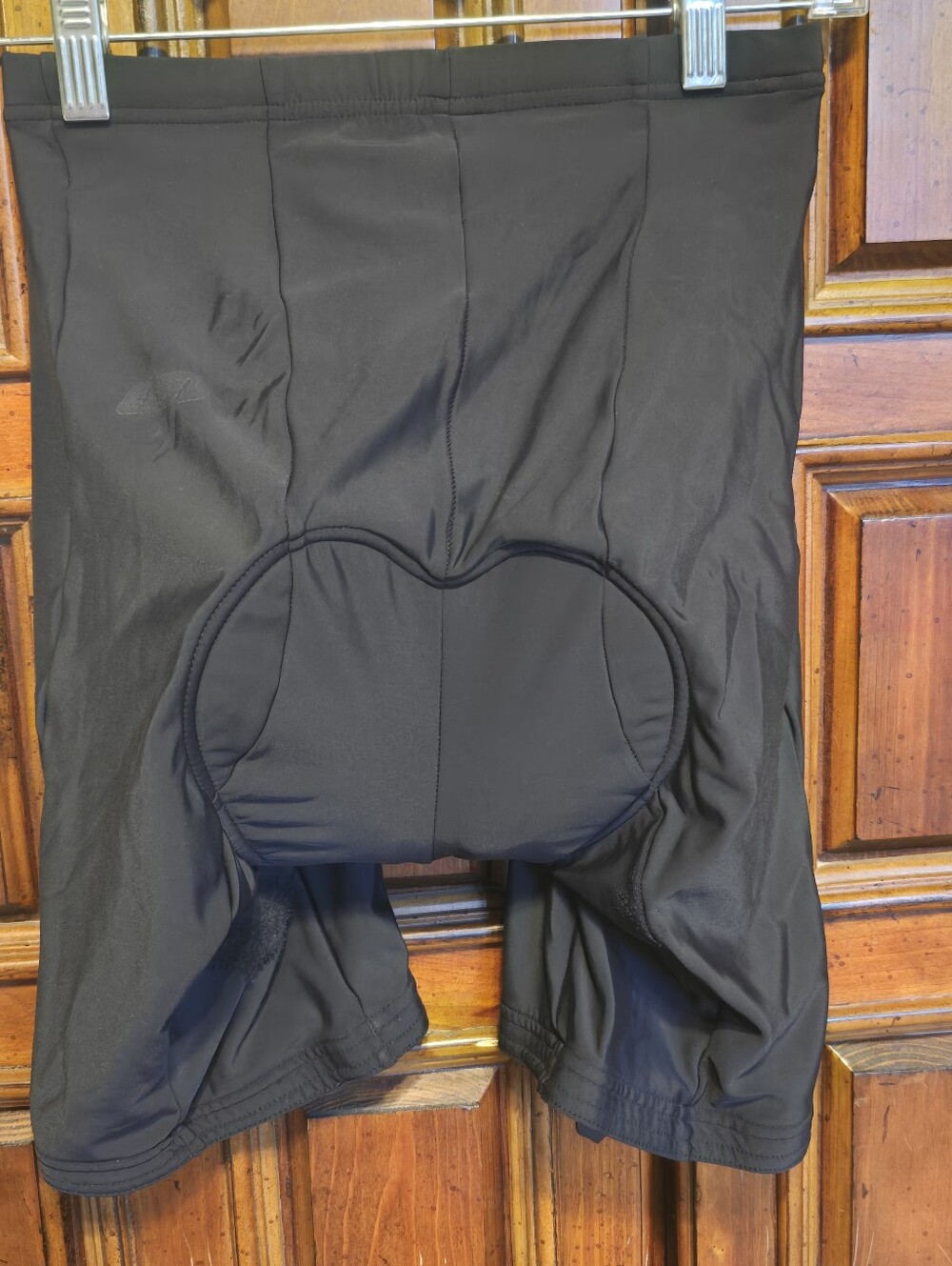 Louis Garneau D 10 Cycling Shorts Black Padded Pull-On Stretch Athletic Fit M